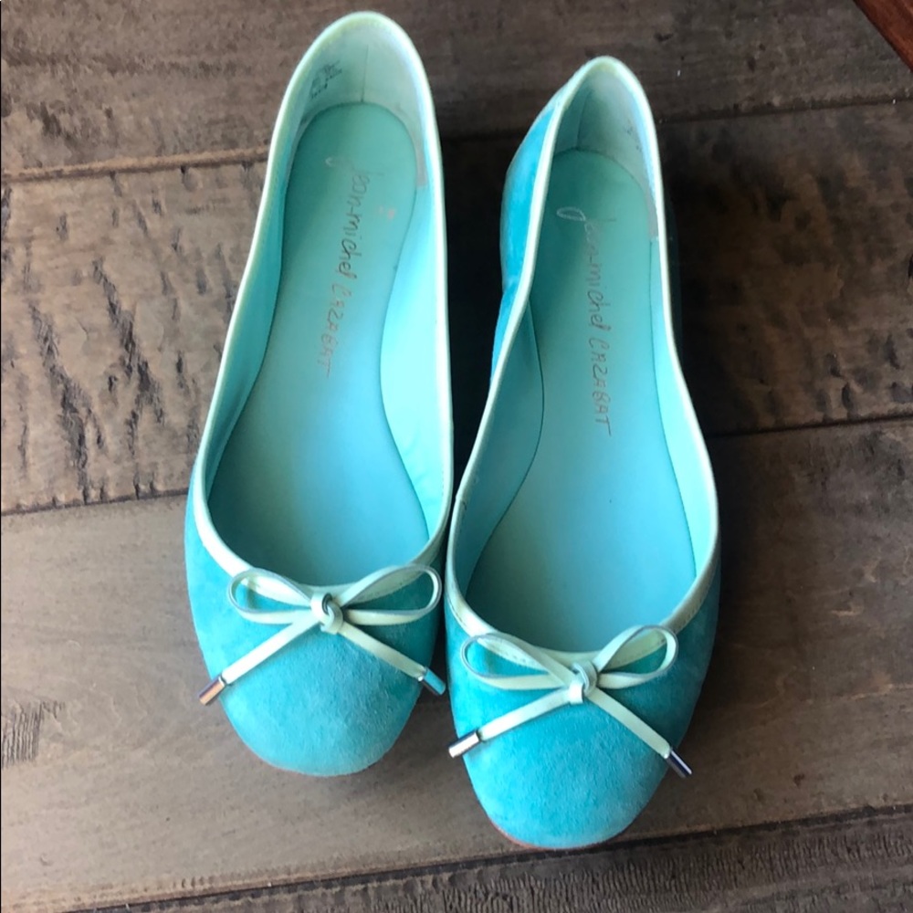 Lightly worn Jean-Michel Cazabat flats